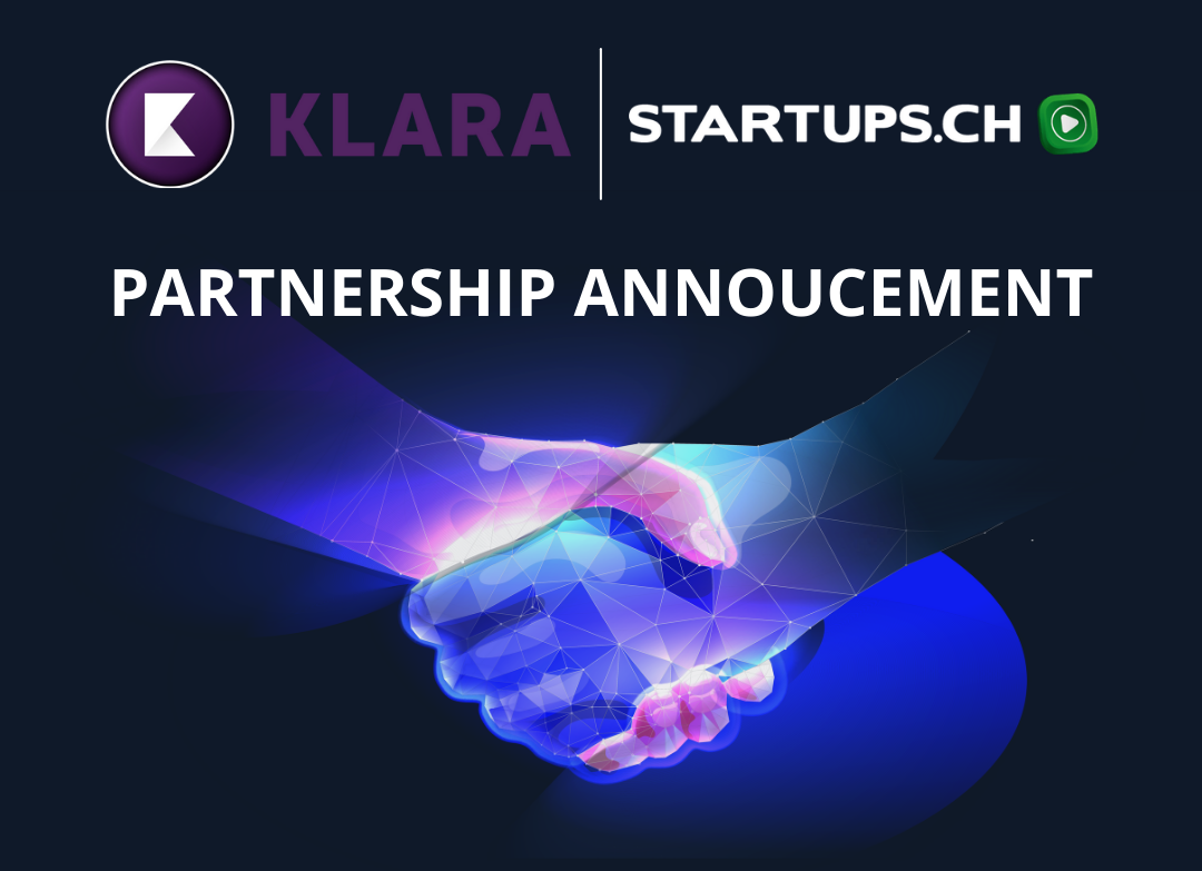 STARTUPS.CH Blog STARTUPS.CH et KLARA collaborent